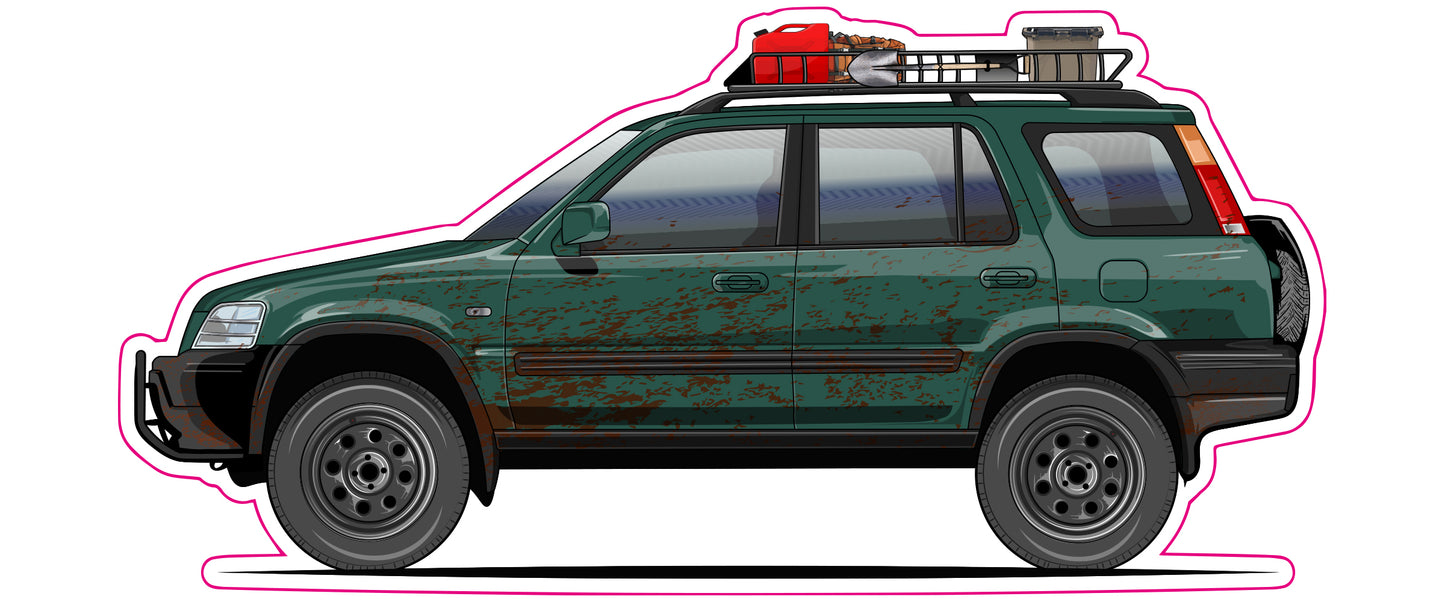 stickers / Honda CR-V RD1 1995