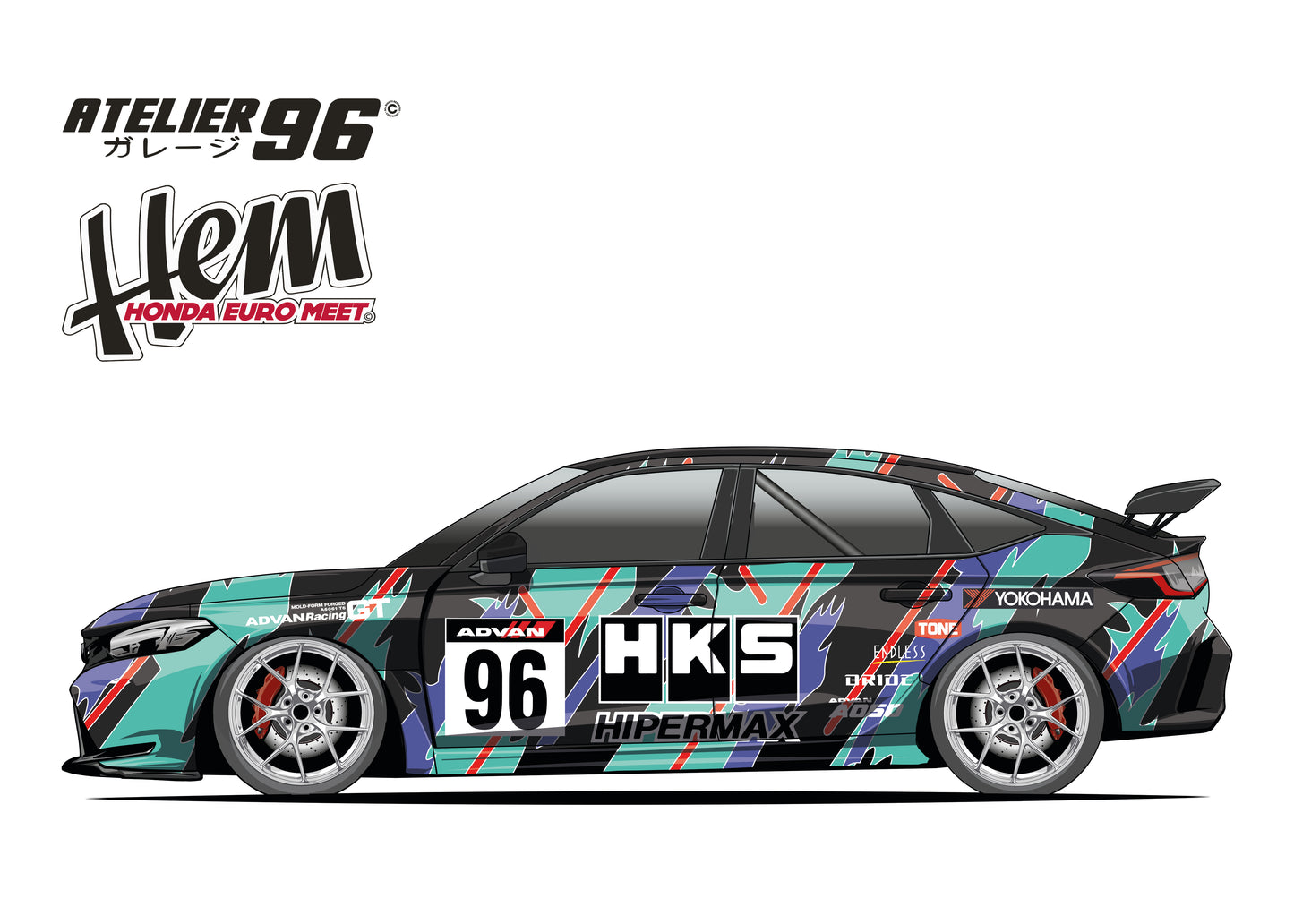 Affiches / Honda Civic Type R FL5