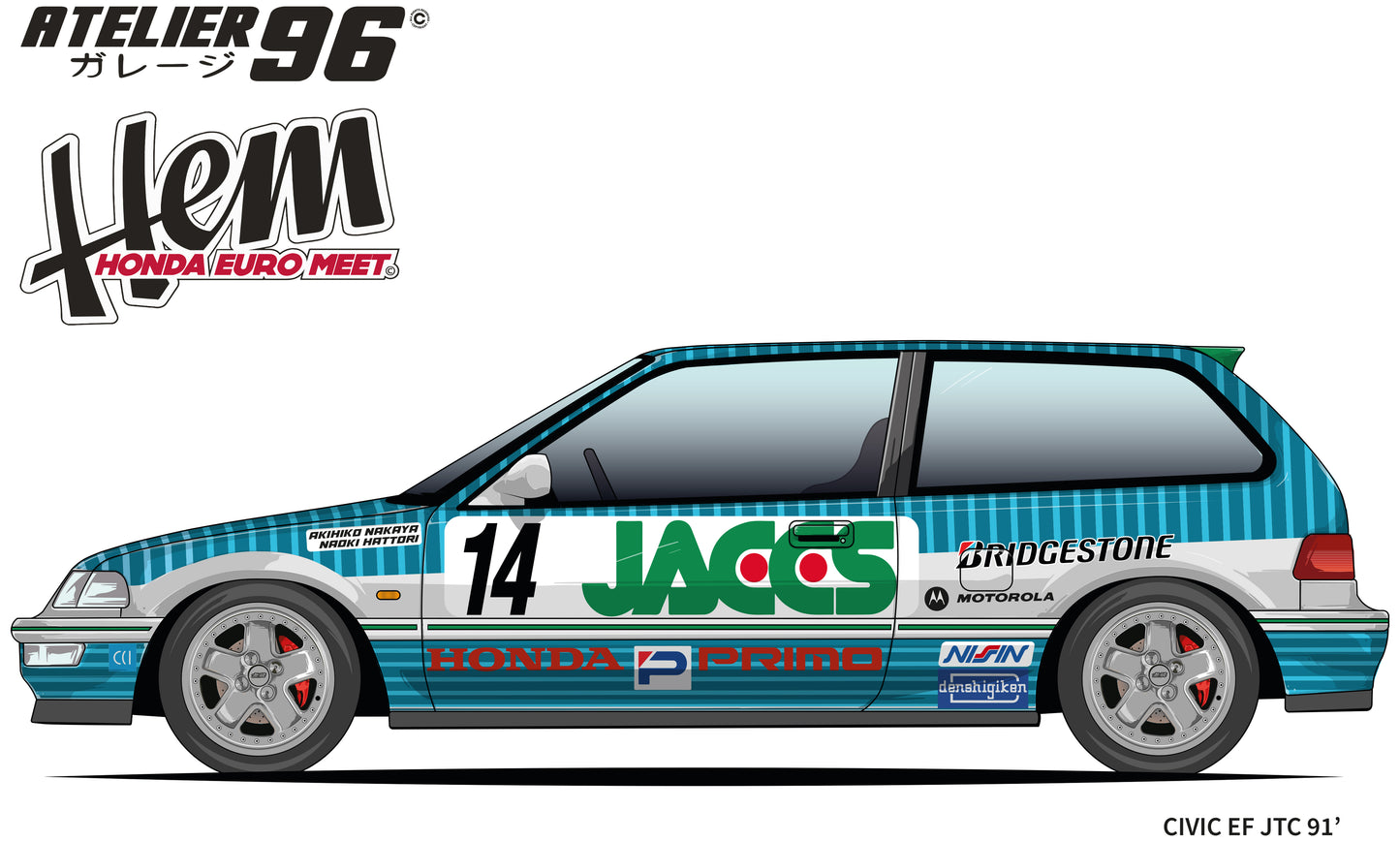 Affiches / Honda Civic 4G