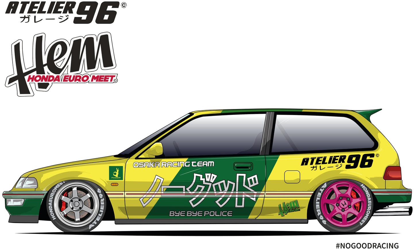 Affiches / Honda Civic 4G