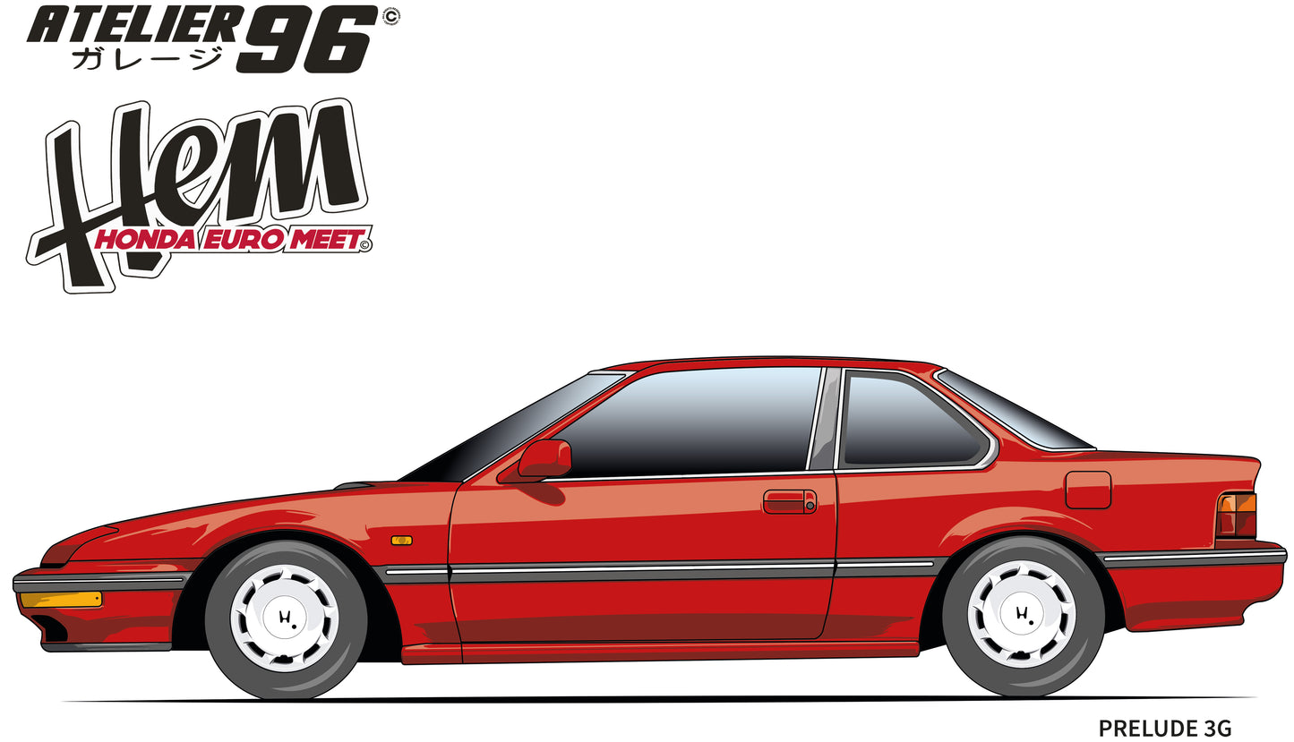 Affiches / Honda Prélude 3G