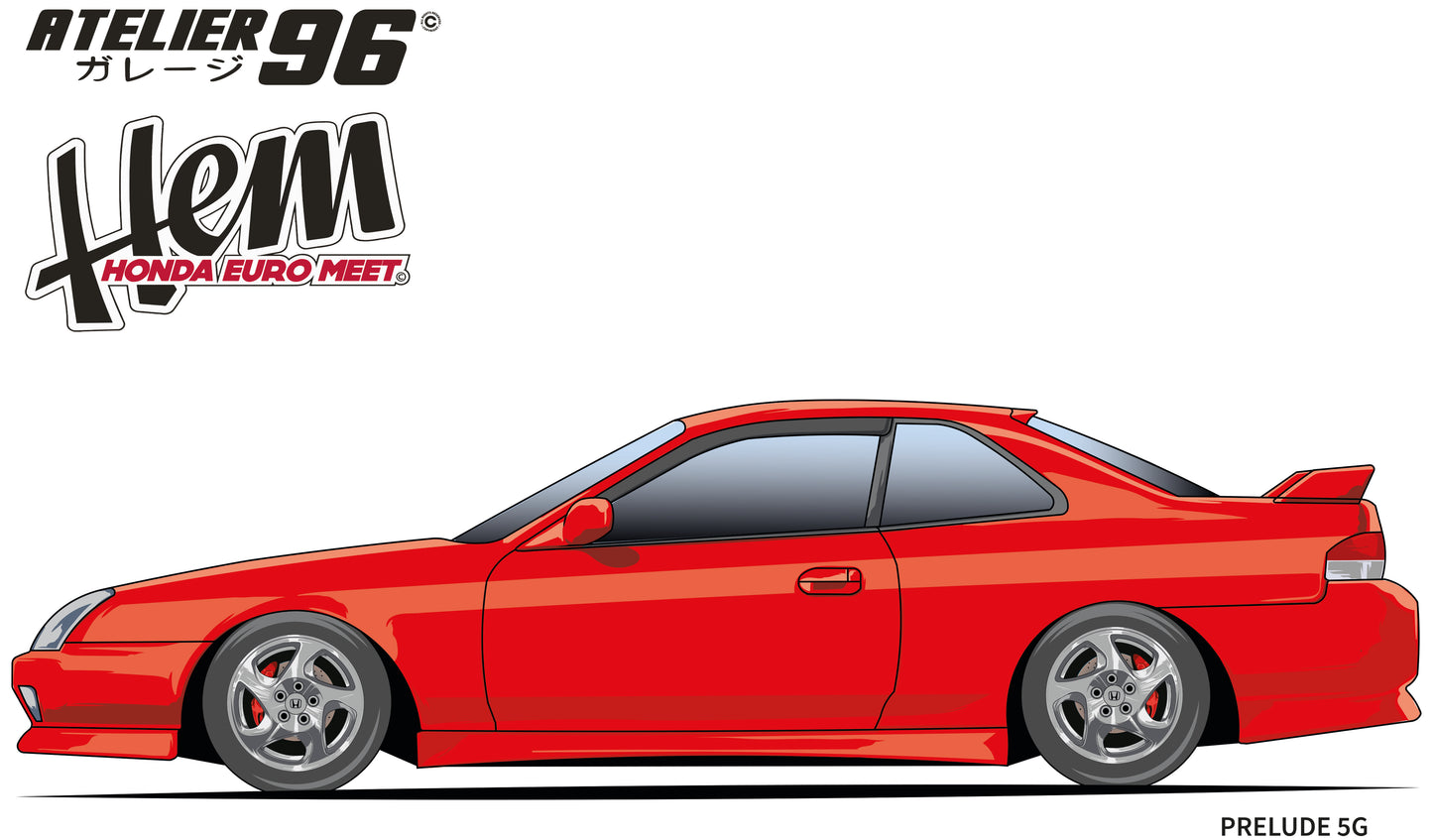 Affiches / Honda Prélude Gen5 1996