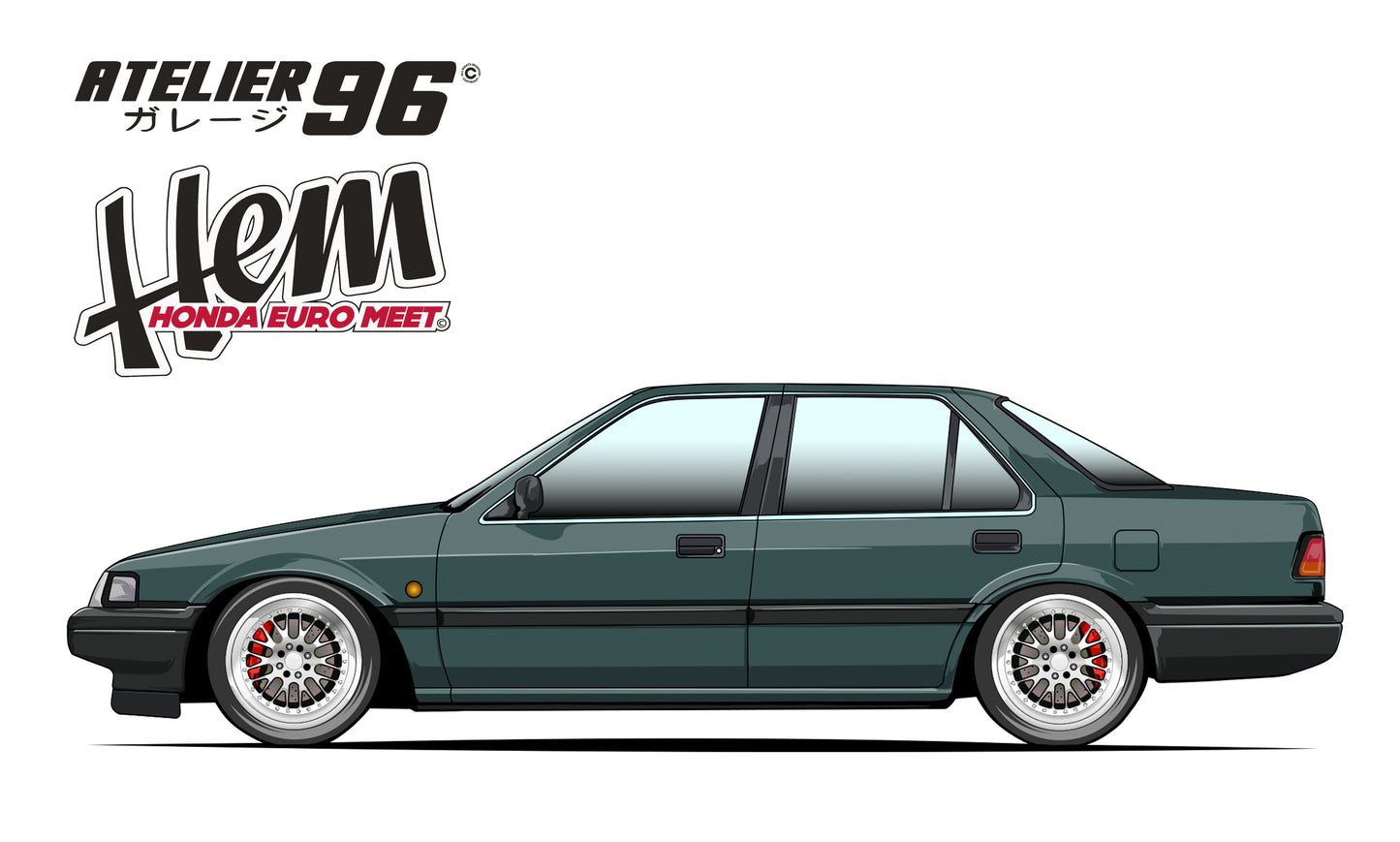 Affiches / Honda accord G2