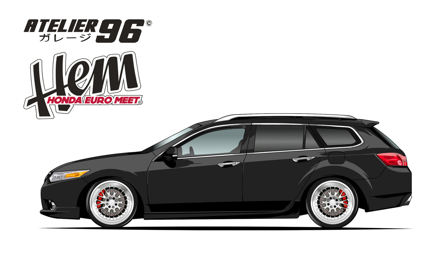 Affiches / Honda accord tourer 2008