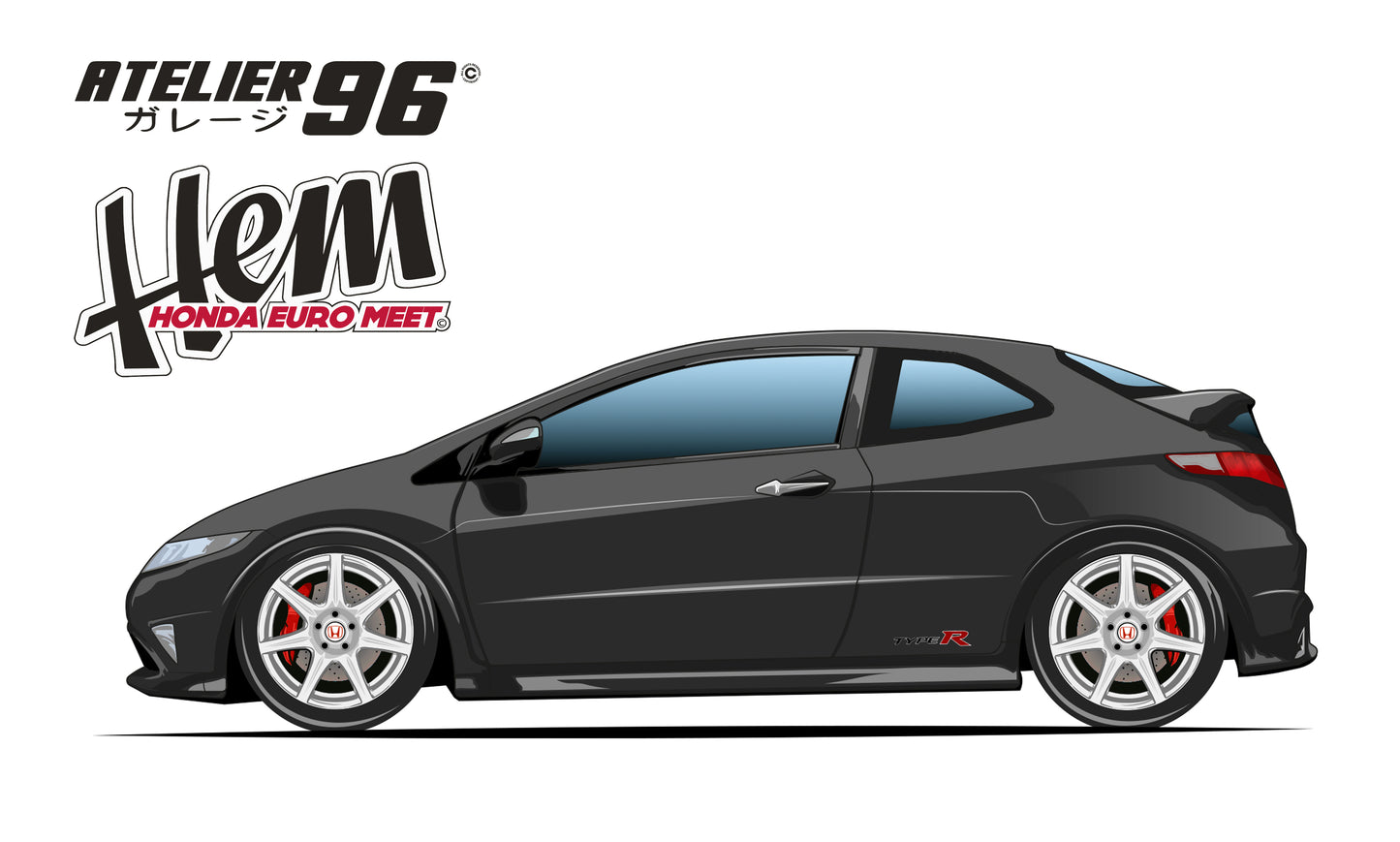 Affiches / Honda civic fn2