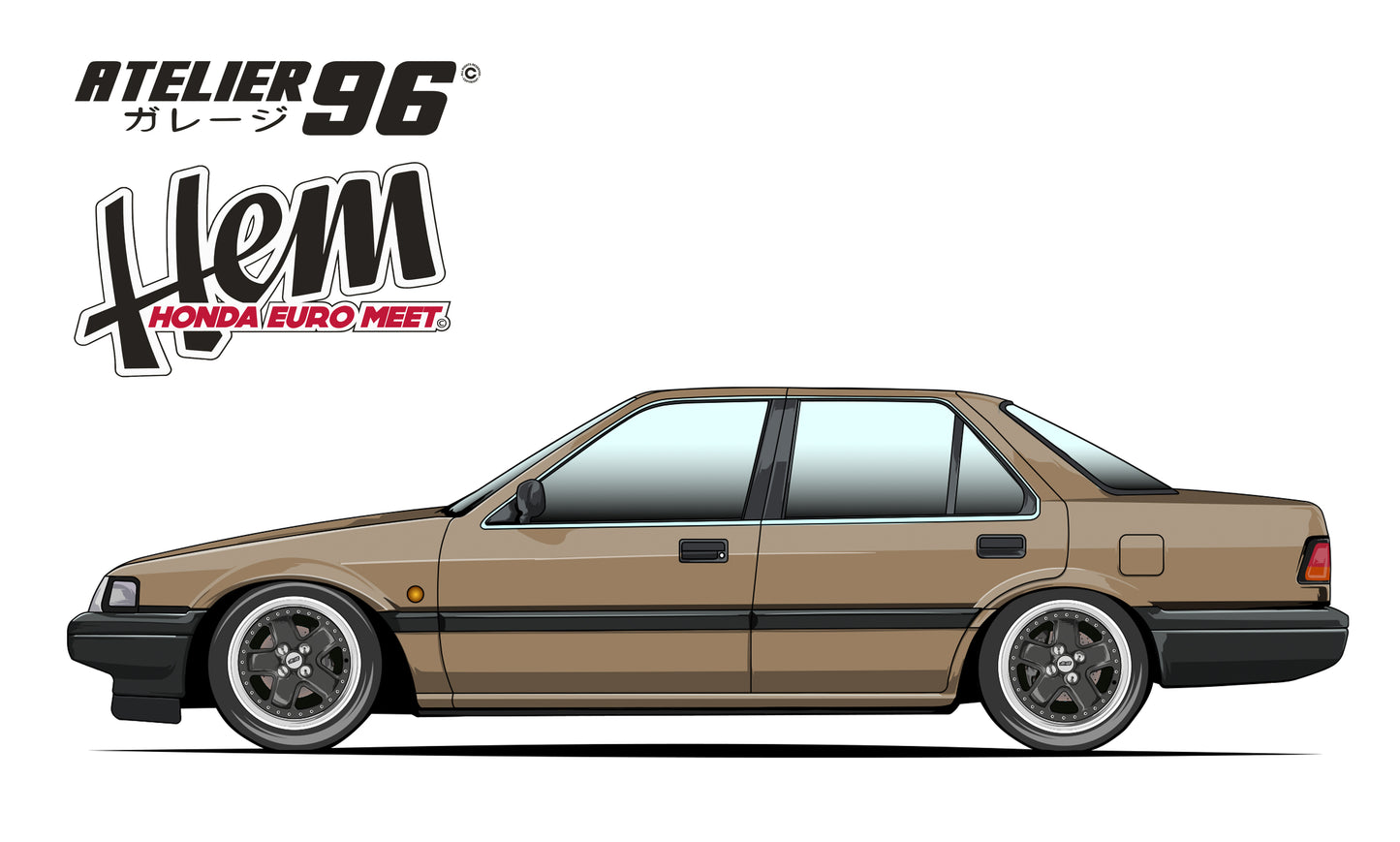 Affiches / Honda accord G2