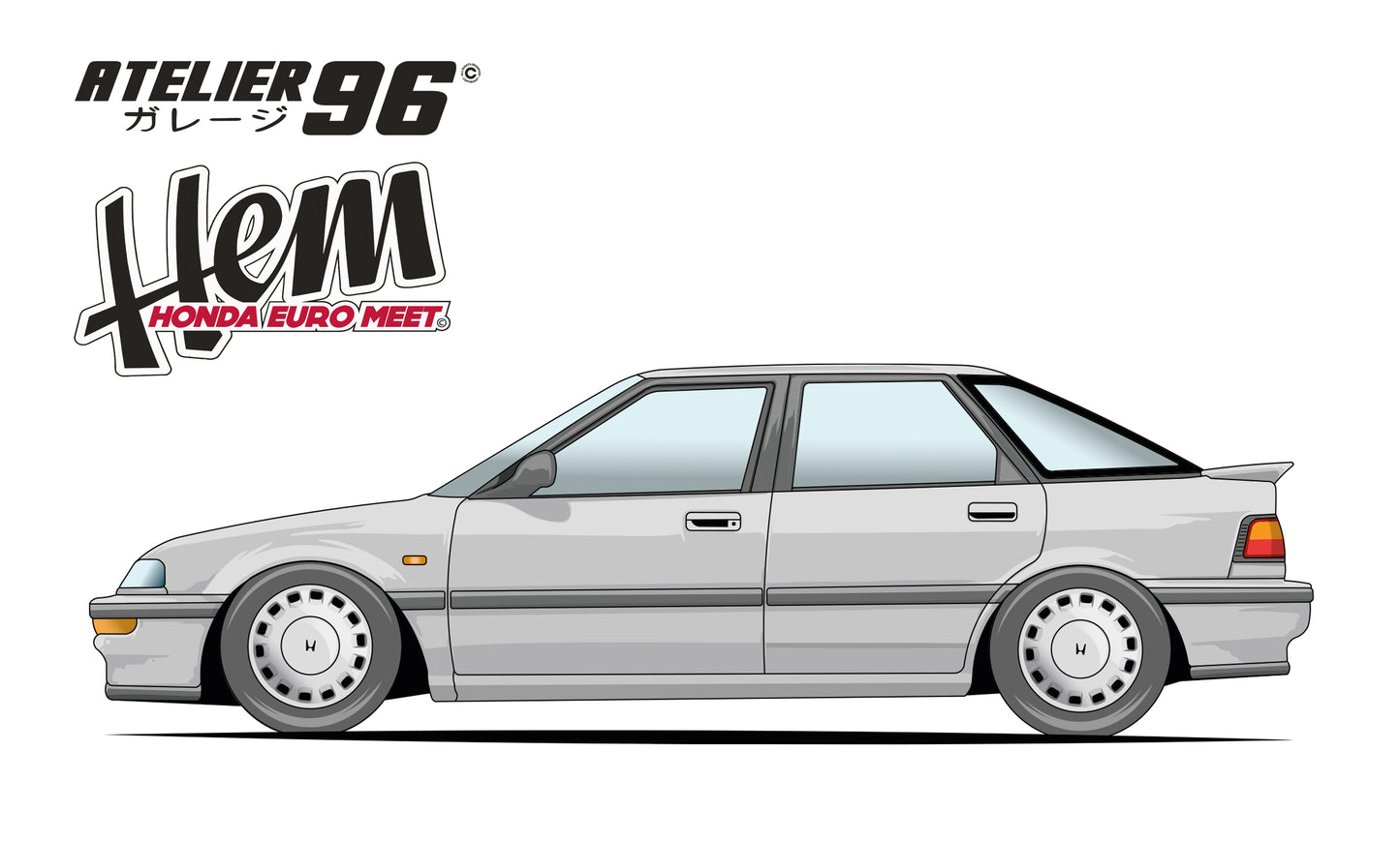 Affiches / Honda concerto 1988