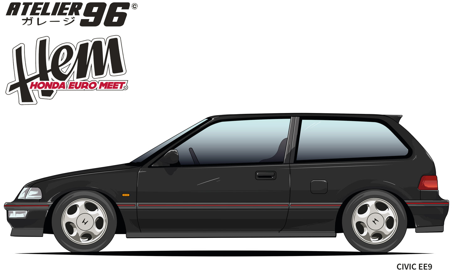 Affiches / Honda Civic 4G