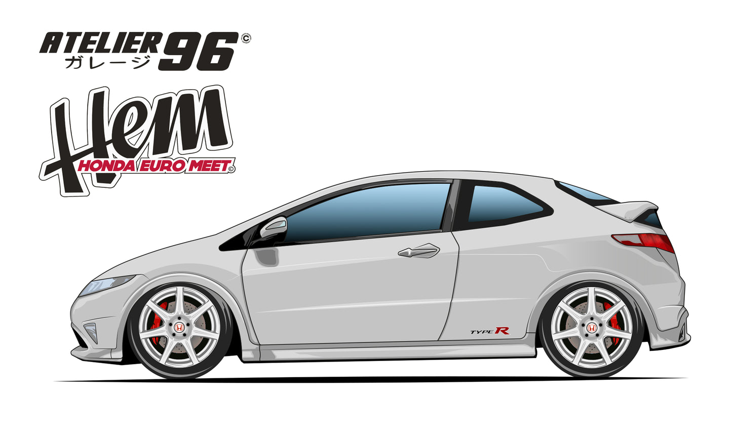 Affiches / Honda civic fn2