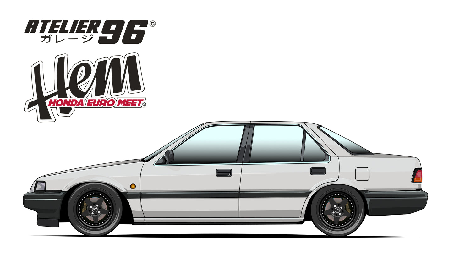 Stickers / Honda Accord Gen2 1981