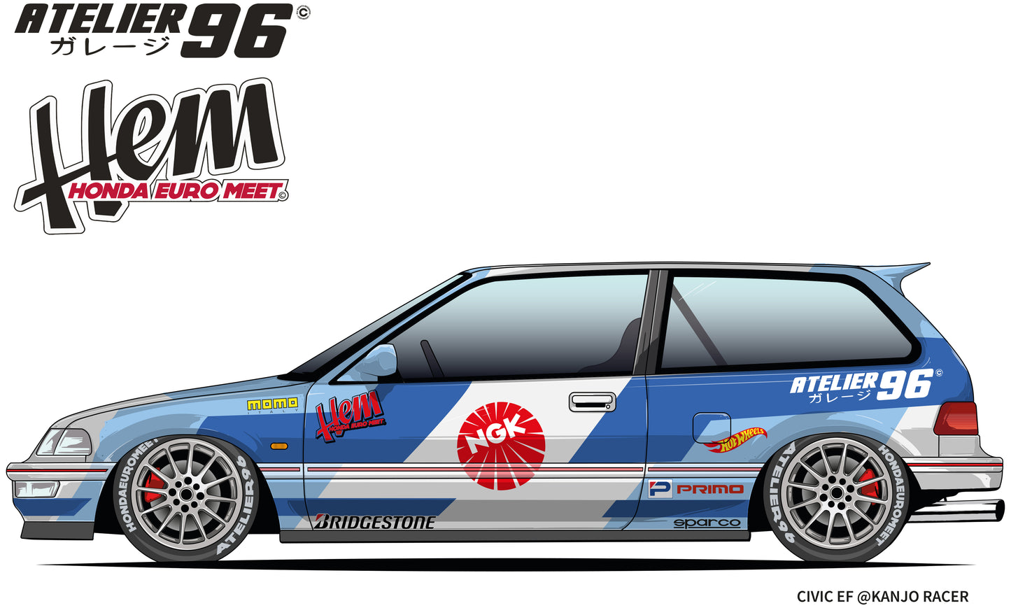 Affiches / Honda Civic 4G