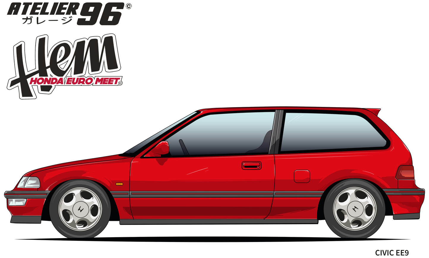 Affiches / Honda Civic 4G