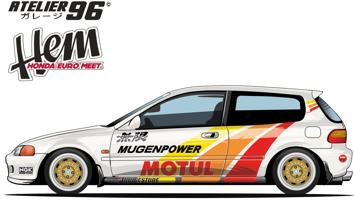 Affiches / Honda Civic 5G