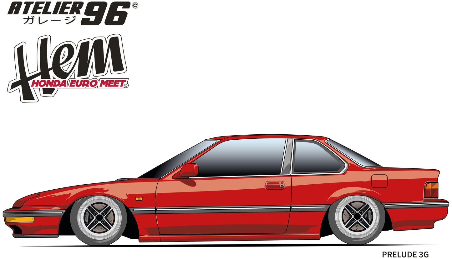 Affiches / Honda Prélude Gen3 1987