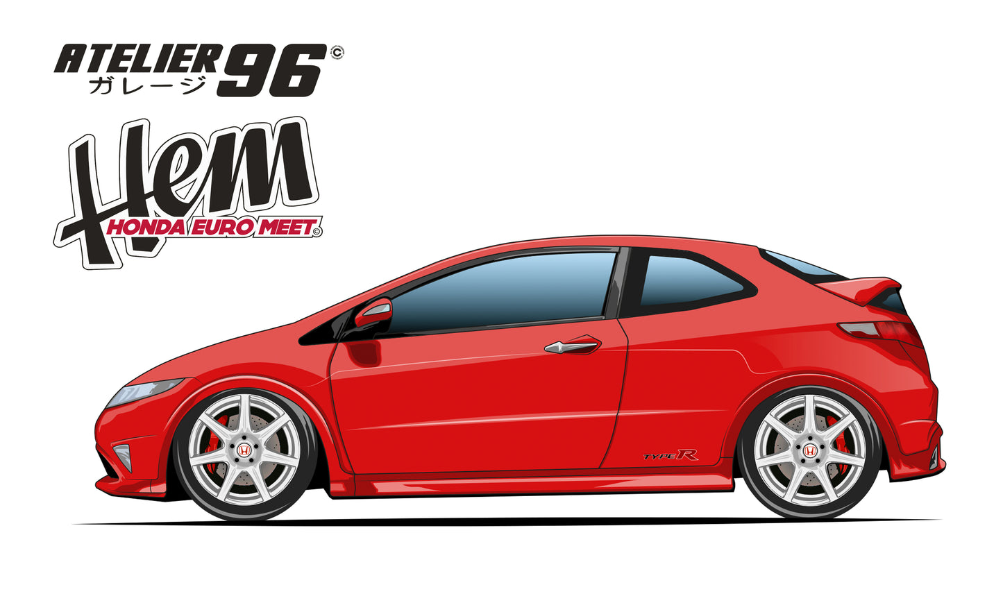 Affiches / Honda civic fn2