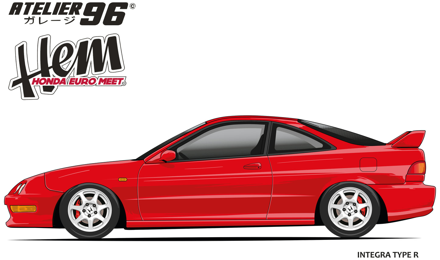 Affiches / Honda Integra typeR DC2 1995