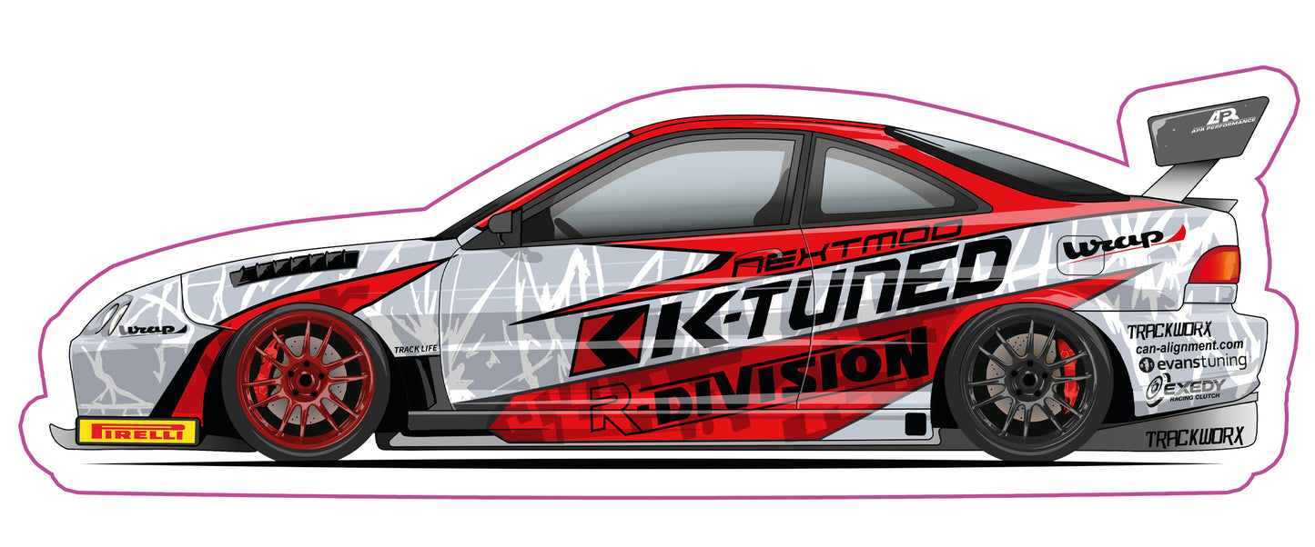 Stickers / Honda Integra typeR DC2 1995