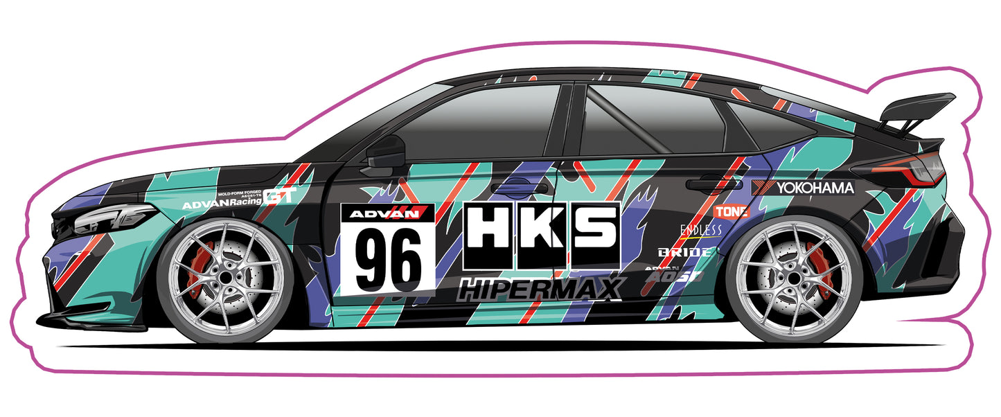 Stickers / Honda Civic Type R FL5 2022