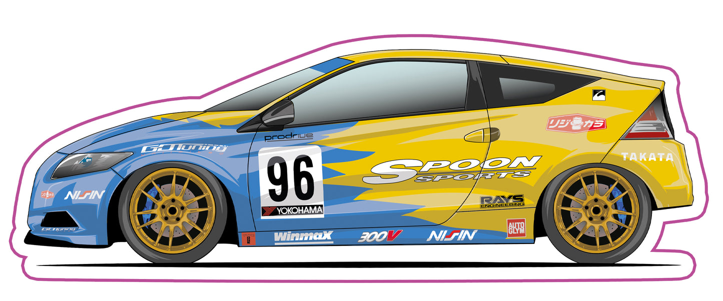 Stickers / Honda Crz 2010