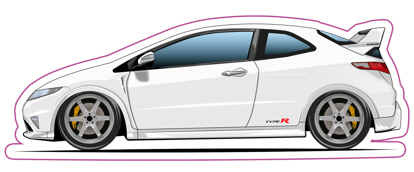 Stickers / Honda Civic Type R FN2 2007