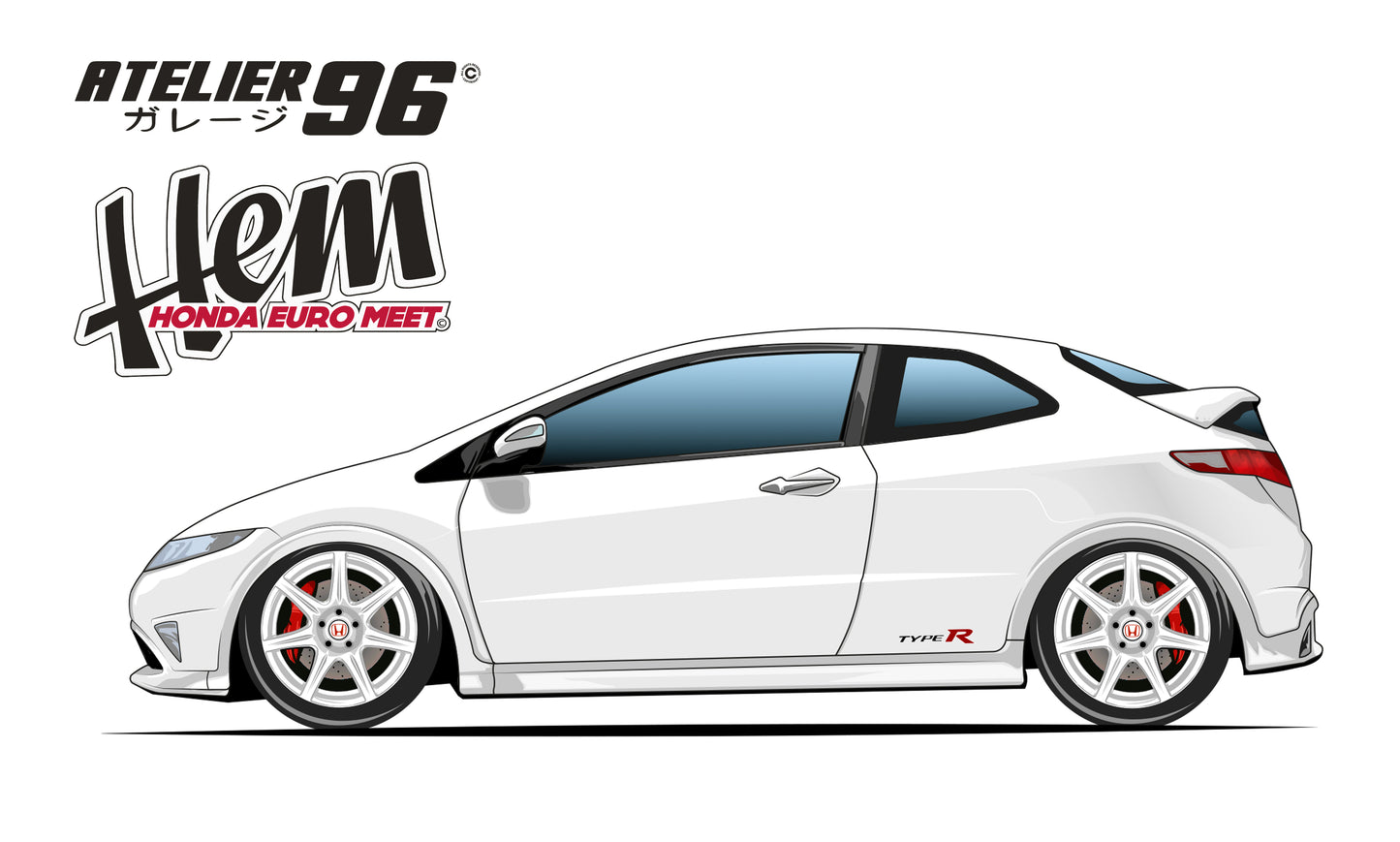 Affiches / Honda civic fn2