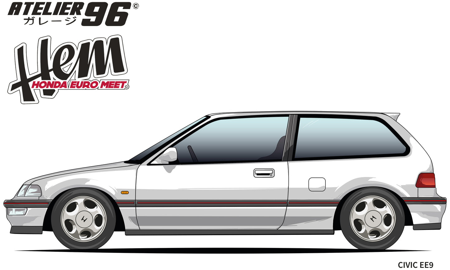 Affiches / Honda Civic 4G