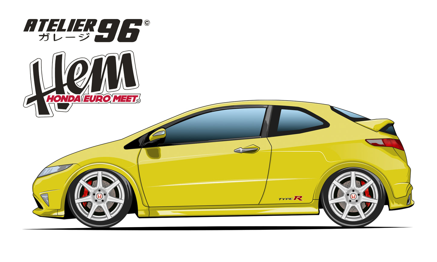 Affiches / Honda civic fn2