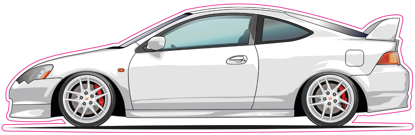 Stickers / Honda integra typeR DC5 2000