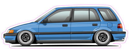 Stickers / Honda Shuttle 1990