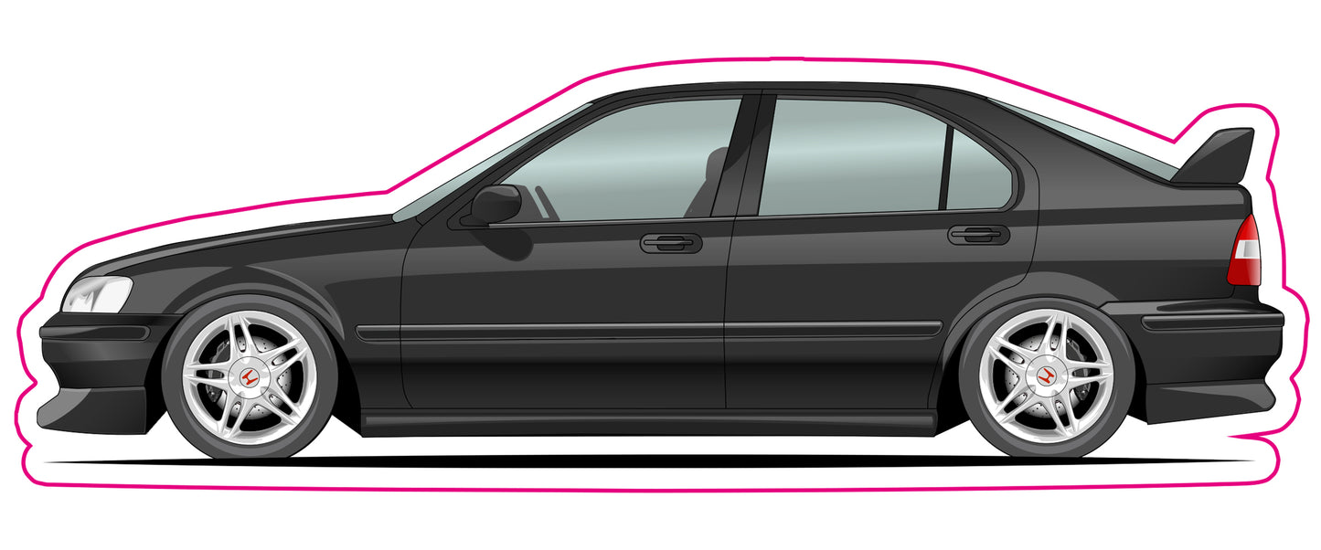 Stickers / Honda Civic Mb6 1997