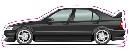 Stickers / Honda Civic Mb6 1997