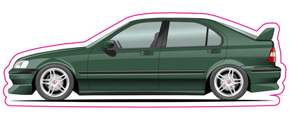 Stickers / Honda Civic Mb6 1997