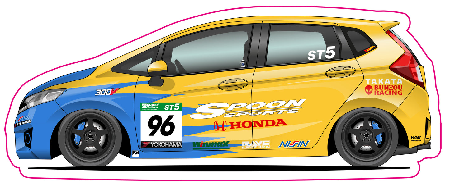 Stickers / Honda Jazz 2014
