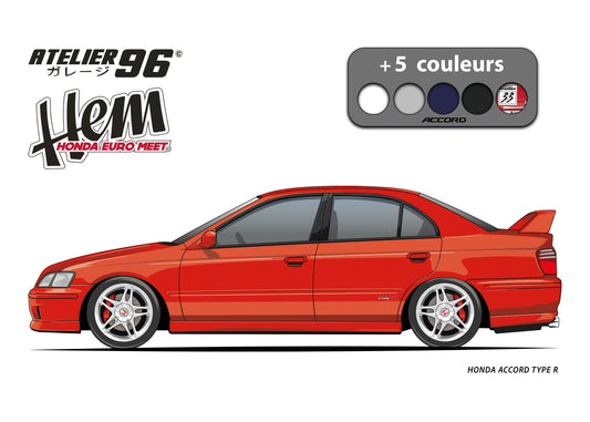 Affiches / Honda Accord TypeR CH1 1998
