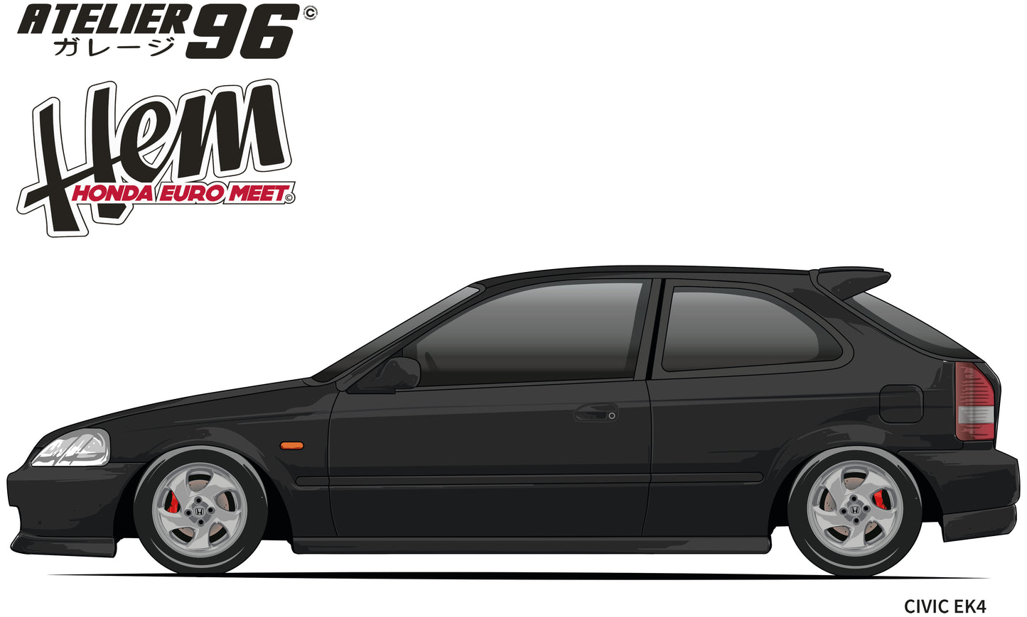 Affiches / Honda Civic 6 Gen