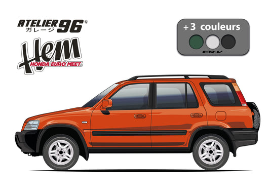 Affiches / Honda CR-V RD1 1995