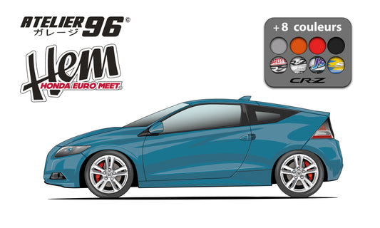 Affiches / Honda Crz 2010