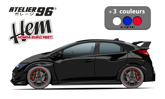 Affiches /  Honda Civic type R FK2 2015