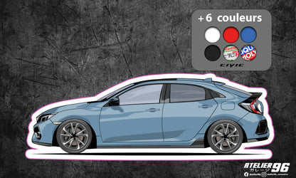 Stickers /  Honda Civic FK7 & TCR 2017
