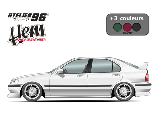 Affiches / Honda Civic Mb6 1997