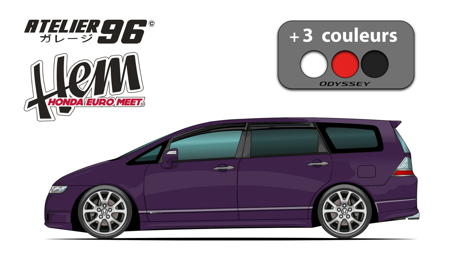 Affiches / Honda odyssey 2007