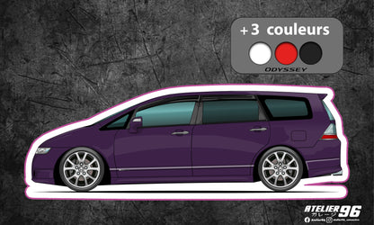 Stickers / Honda odyssey 2007