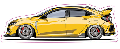 Stickers / Honda Type R FK8 2017