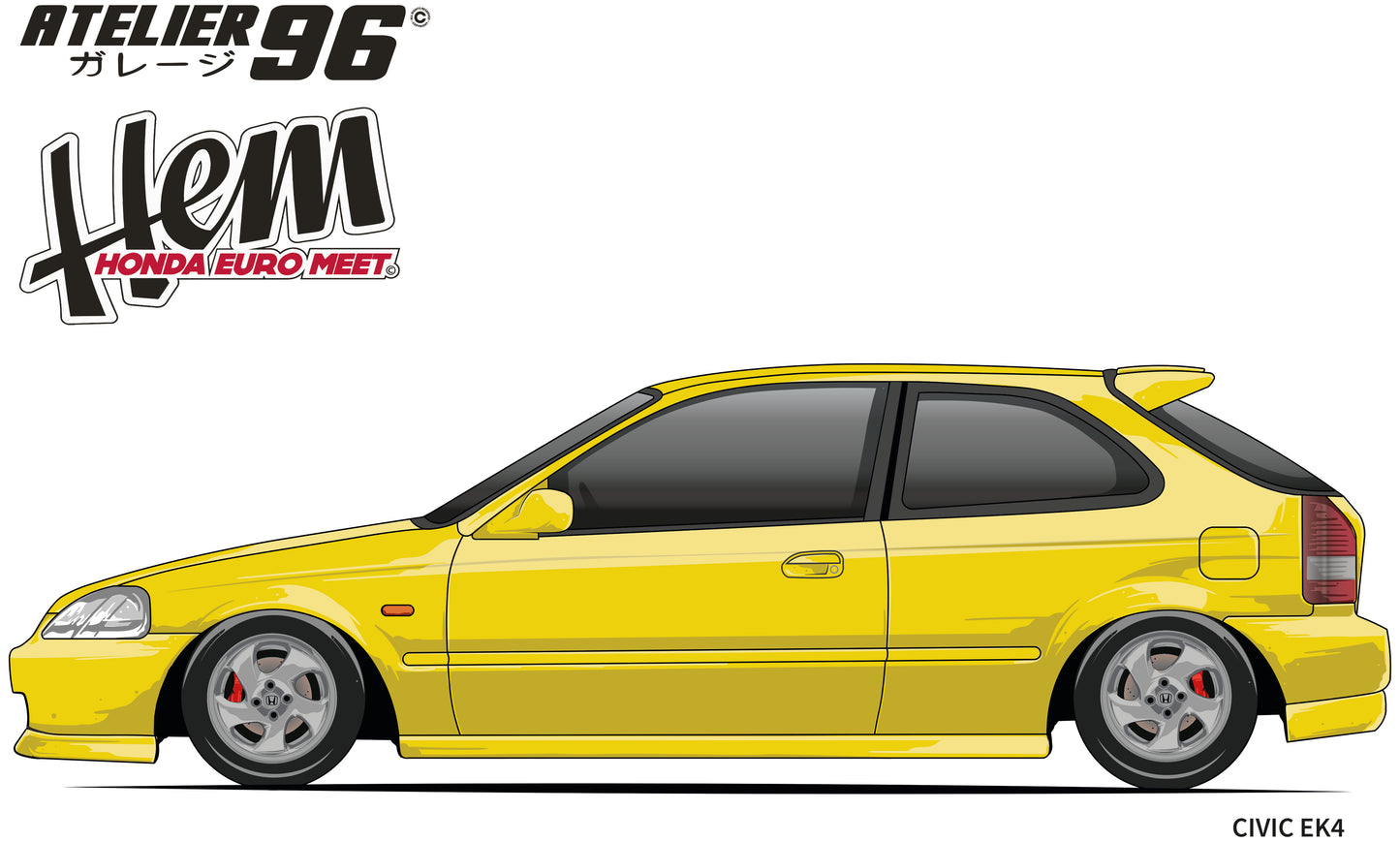 Affiches / Honda Civic 6 Gen