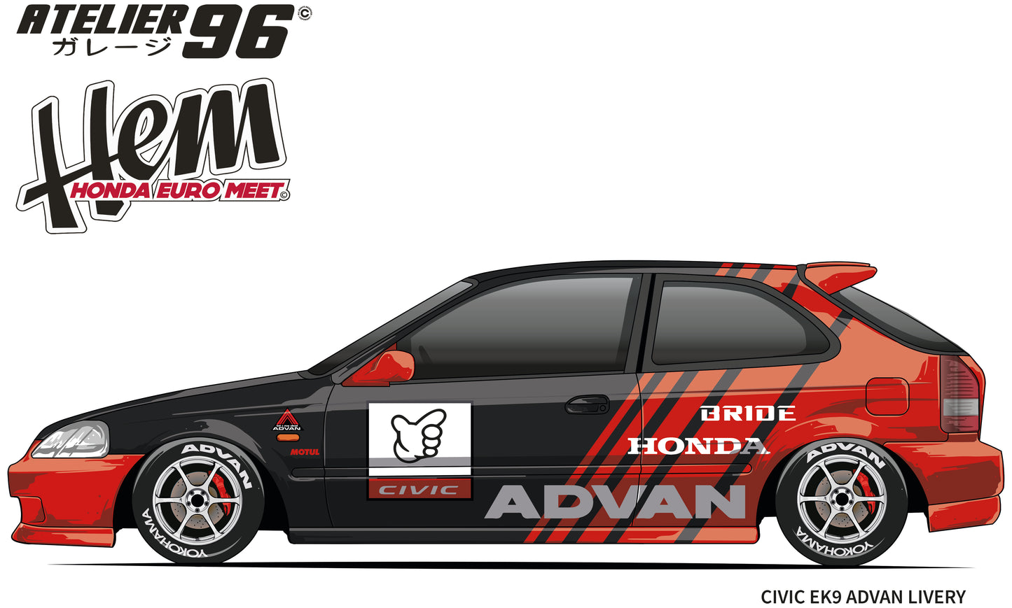 Affiches / Honda Civic 6 Gen