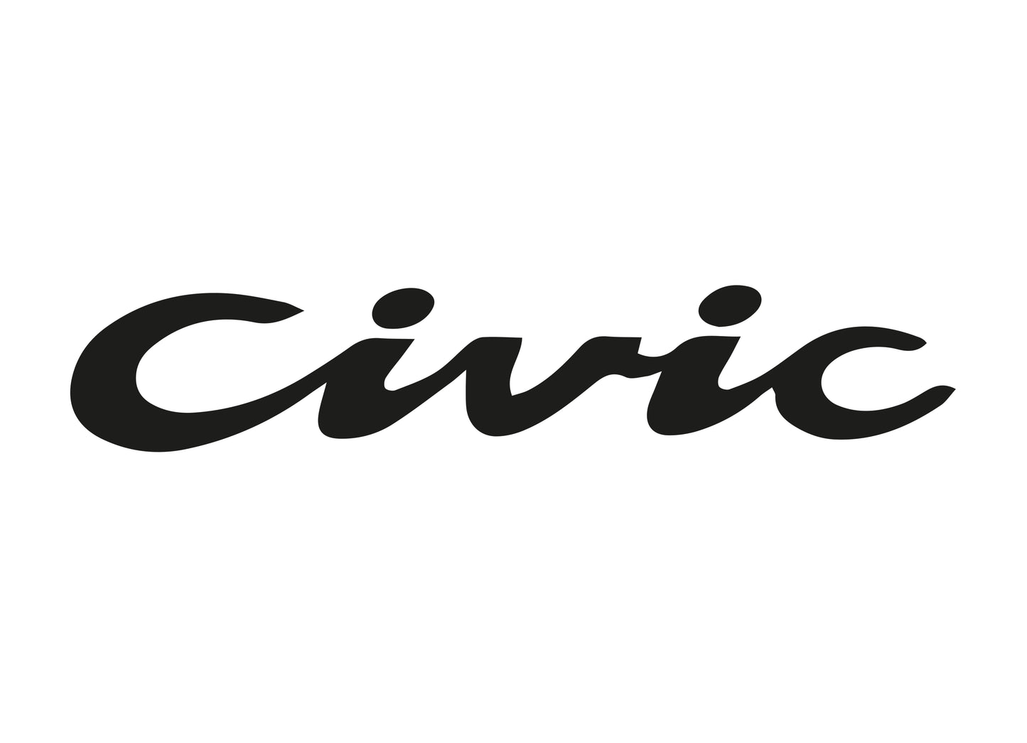 Affiches / Honda civic berline / fério 1991