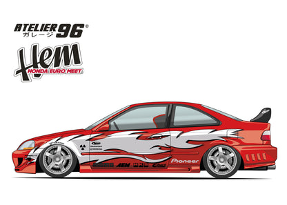 Affiches / Honda Civic coupé 1996