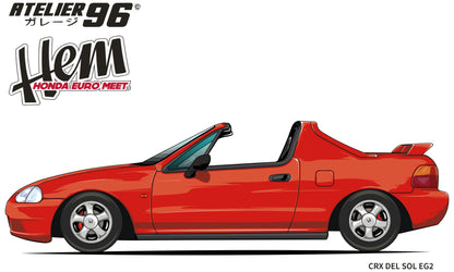 Affiches / Honda CRX Delsol