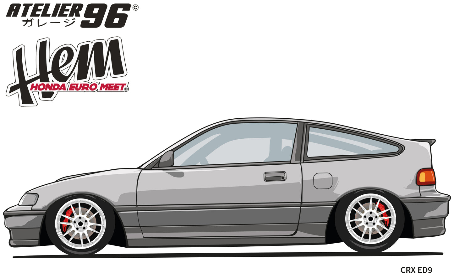 Affiches / Honda CRX ED9 EE8