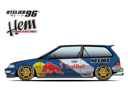 Affiches /  Honda Civic Gen4 1989